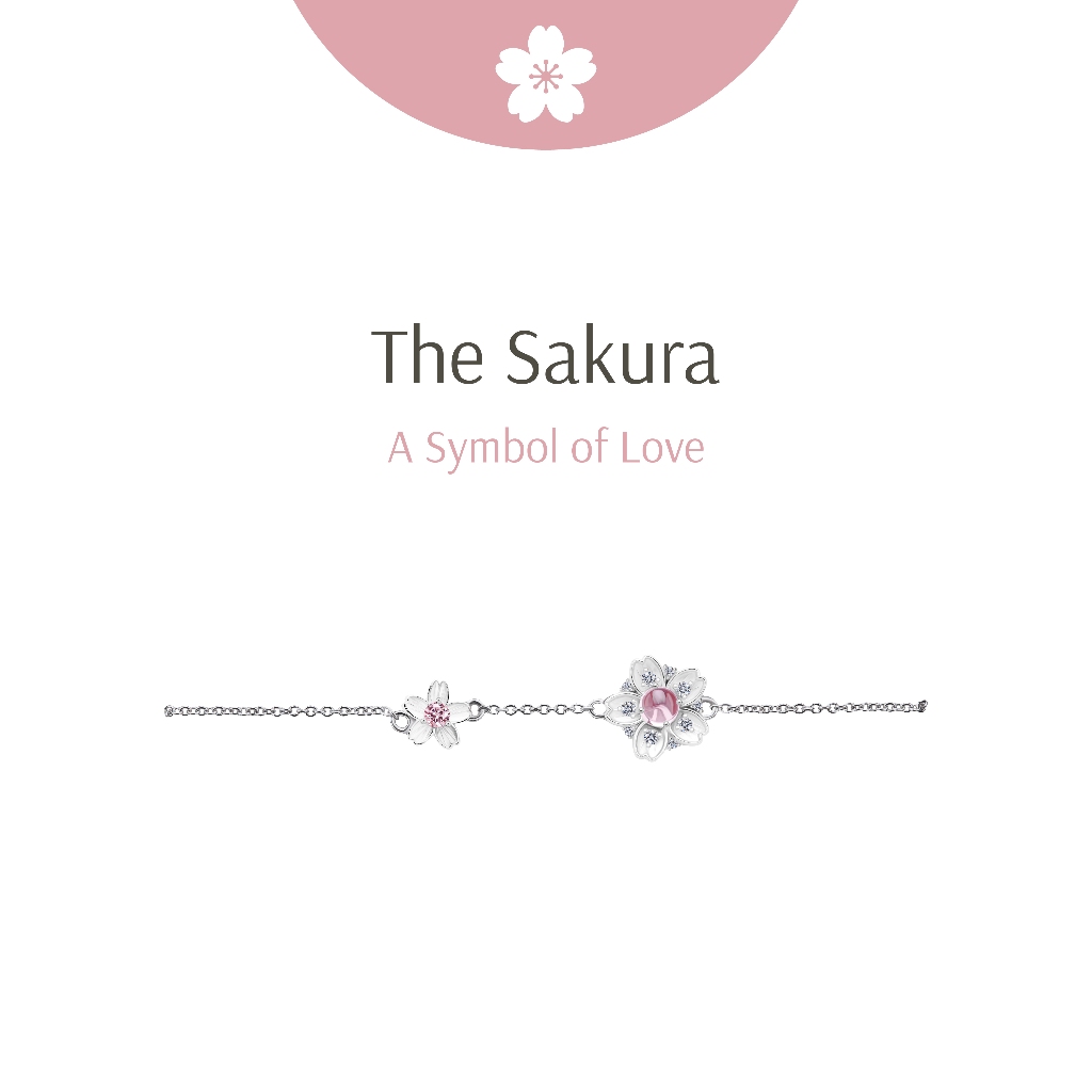 Ravipa | Sakura Chain Bracelet - สร้อยข้อมือ