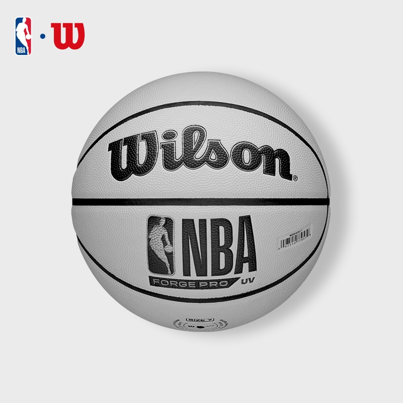 Wilson NBA Forge Pro UV Indoor/Outdoor ลูกบาสเกตบอล WZ2016701XB7 Official Store
