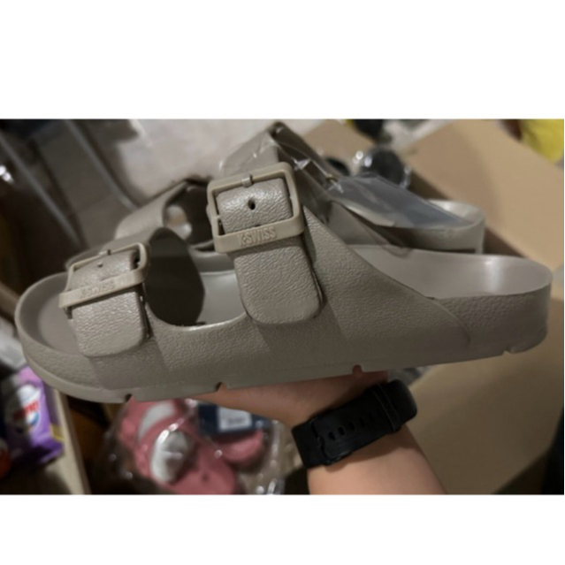 *ลุยน้ำได้ น้ำหนักเบา ไม่บาดเท้า Size.40,41,42,43 [ลิขสิทธิ์แท้จากชอป](ราคาป้าย 690) รองเท้าแตะผู้ชาย K-SWISS Comfy V2