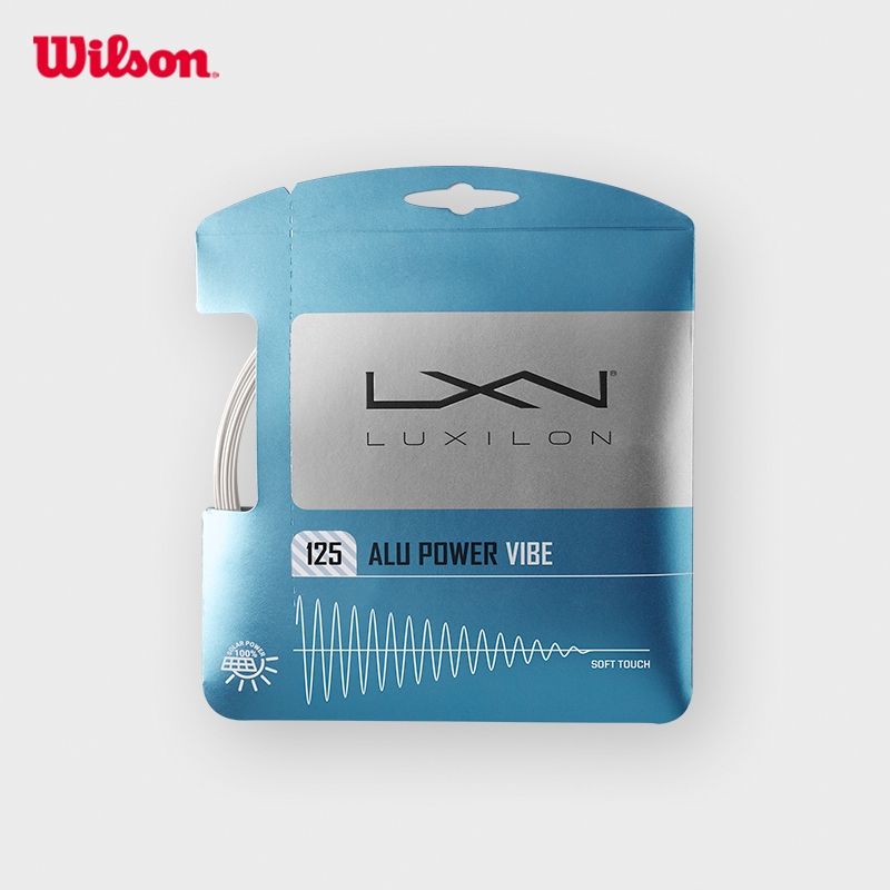 WILSON ALU POWER VIBE 125 SET เอ็นไม้เทนนิส WR8306801125 Official Store