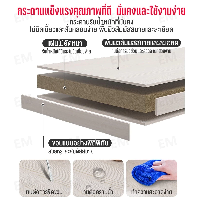 MR ตู้เก็บของพร้อมลิ้นชักและล้อเลื่อน สไตล์มินิมอล thumbnail 9