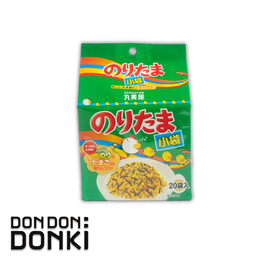 [โนริทามะสุดคุ้ม 20ซอง] ผงโรยหน้าข้าวผสมไข่สาหร่าย มารุมิย่า Noritama Marumiya