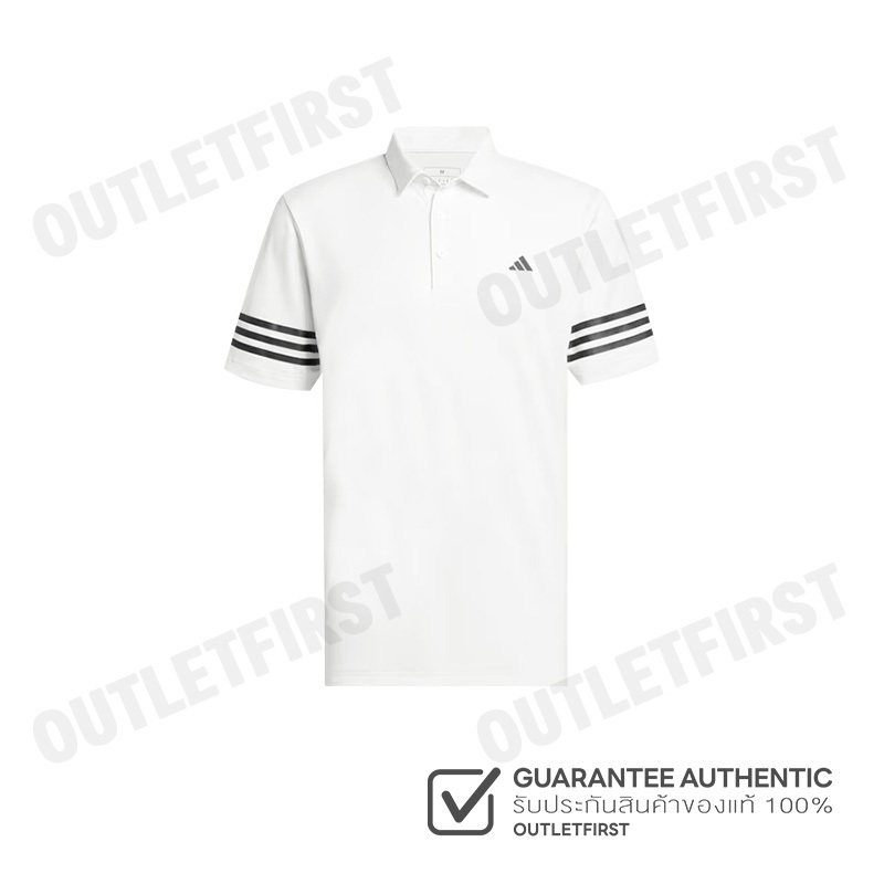 ADIDAS รุ่น 3-STRIPES POLO SHIRT CODE: IU4359 เสื้อโปโล เสื้อโปโลแขนสั้น เสื้อโปโลผู้ชาย