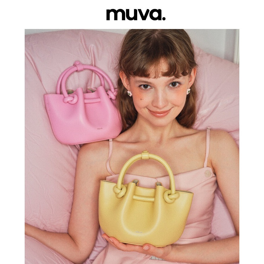 Muva Pie Mini Bag พร้อมส่ง ของแท้ 100% กดจาก official Muva