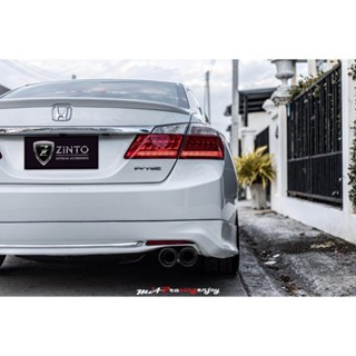 สปอยเลอร์แนบ Accord G9 2013-2017 ฮอนด้าแอคคอร์ด สเกิร์ตรอบคั…