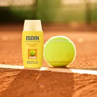 ISDIN FOTOPROTECTOR FUSIONWATER MAGIC BY ALCARAZ SPF50 50ML กันแดดเนื้อบางเบา ทนเหงื่อ ไม่ทิ้งคราบมัน