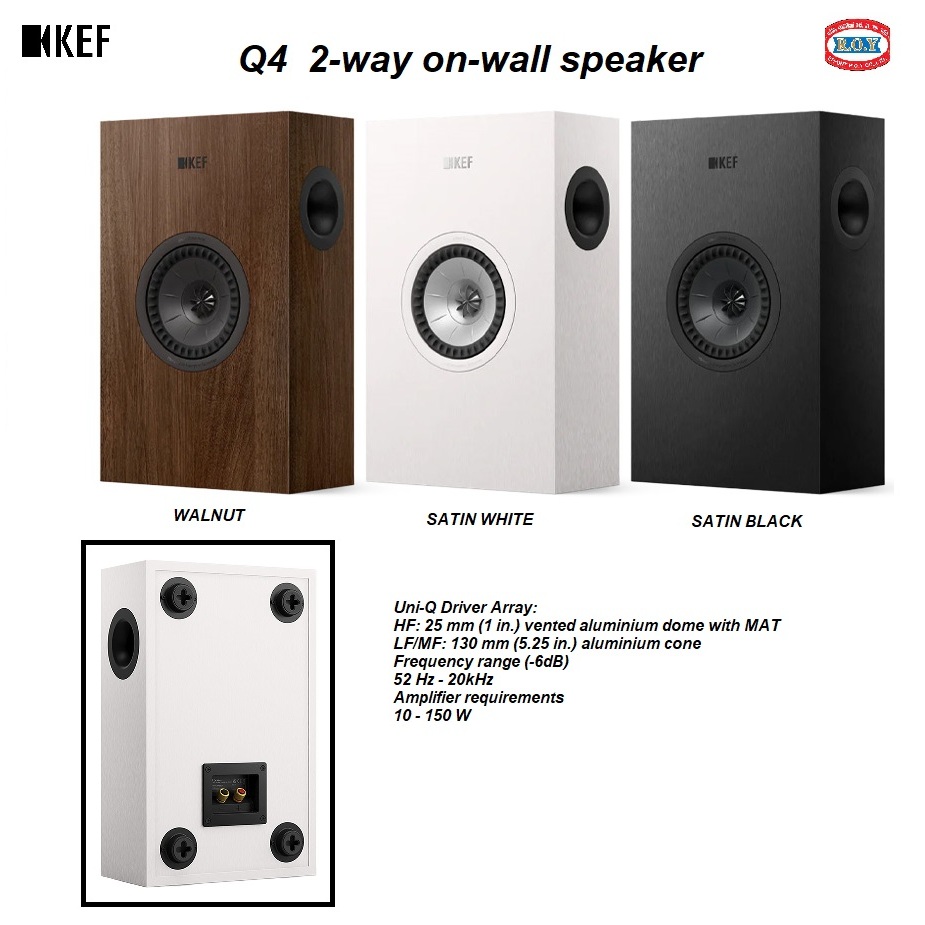 KEF Q4 Meta On-Wall Speaker (Each)