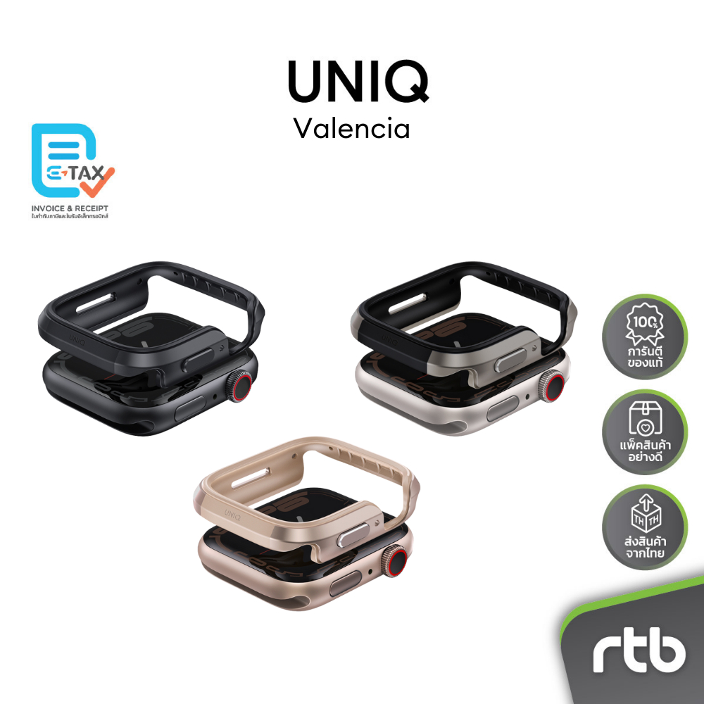 UNIQ เคสสำหรับ Apple Watch Series 10 (42/46mm) รุ่น Valencia by RTB