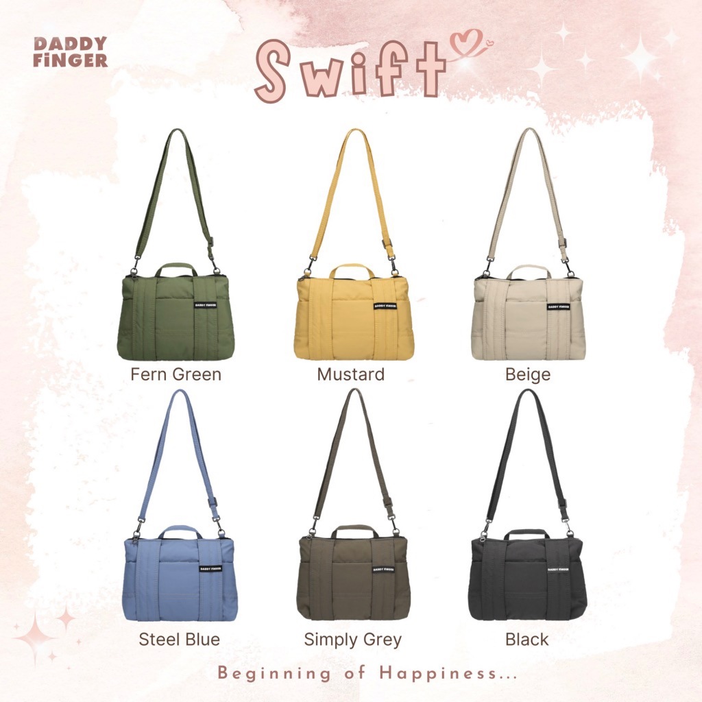 DADDY FiNGER รุ่น SWIFT กระเป๋าถือสะพายข้าง