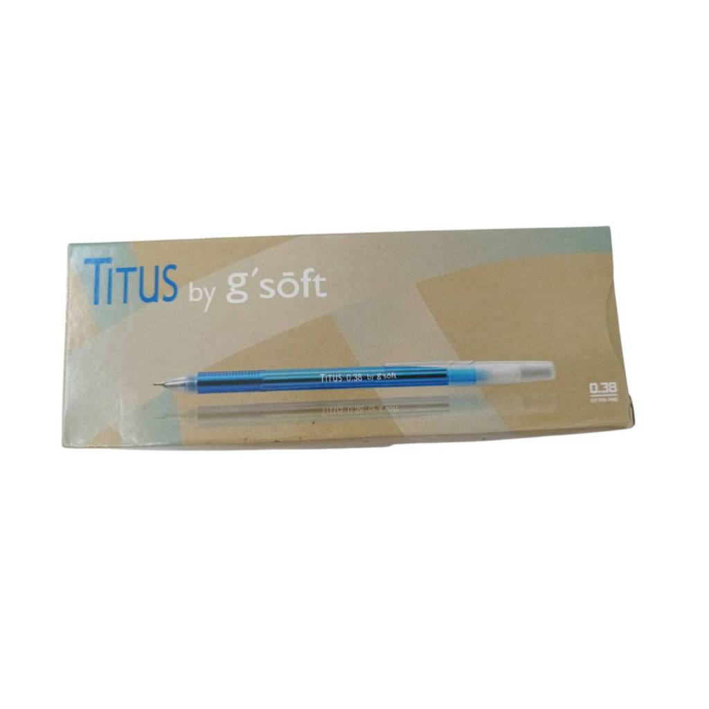 ปากกา Titus   GS007  กล่องละ 30 ด้าม
