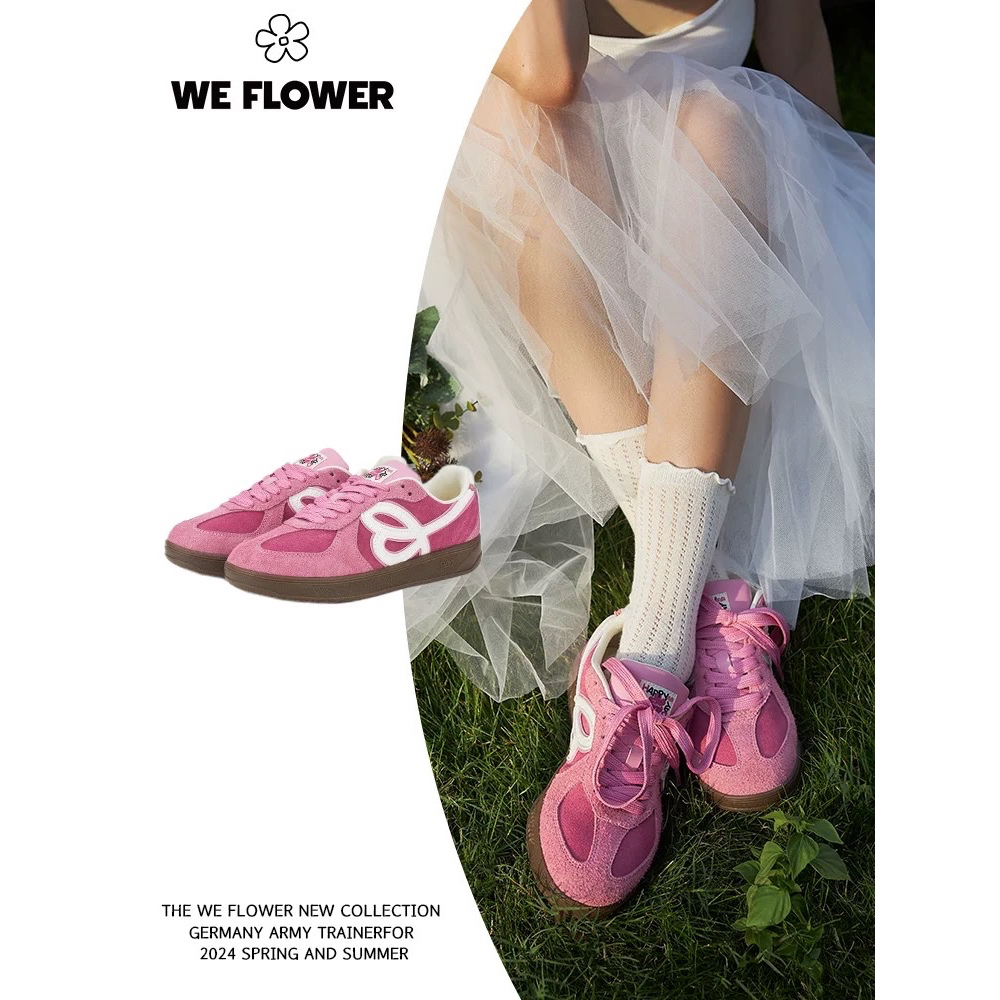 O.Oui I HBDxWe Flower casual shoes(35-45) [Pre 0rder]