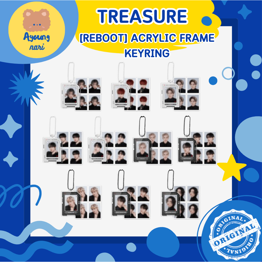 พร้อมส่ง REBOOT TREASURE ACRYLIC FRAME CARD เฟรมการ์ด ID