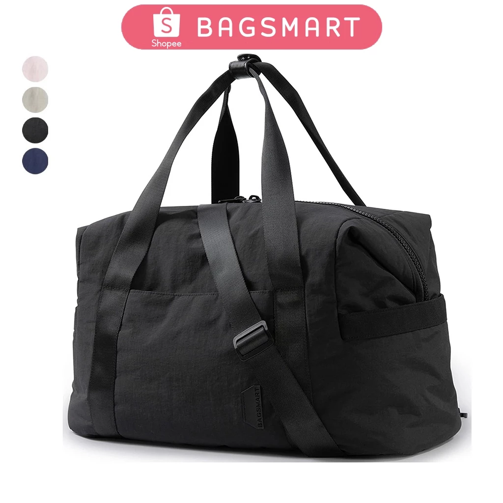 BAGSMART กระเป๋า Duffel ความจุใหญ่ น้ำหนักเบา เหมาะสำหรับกีฬา ยิม และการเดินทางสุดสัปดาห์