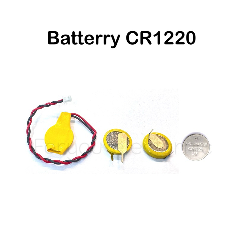 battery ถ่านกระดุม 3V CR1220 แบบลงปริ้น,แบบสาย