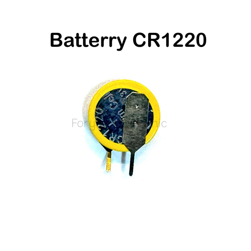 battery ถ่านกระดุม 3V CR1220 แบบลงปริ้น,แบบสาย