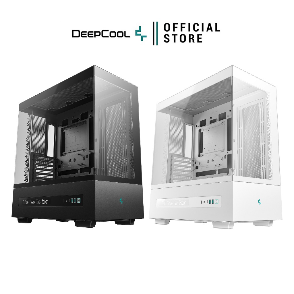 เคสคอมพิวเตอร์ DEEPCOOL - PC CASE ATX CH690 DIGITAL /  CH690 DIGITAL WHITE รับประกันสินค้า 1 ปี