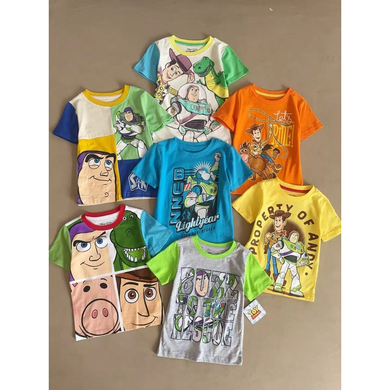 𝐃𝐢𝐬𝐧𝐞𝐲 •𝐏𝐢𝐱𝐚𝐫 𝐓𝐨𝐲 𝐒𝐭𝐨𝐫𝐲 เสื้อยืด 2T-7T
