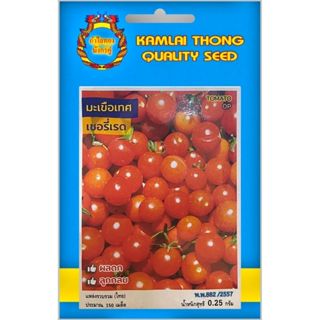 เมล็ดพันธุ์มะเขือเทศ(เชอรี่กลม) ตรากำไลทอง
