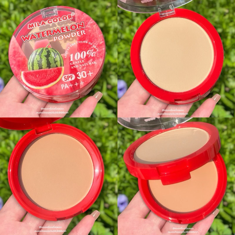 แป้งพัฟ แป้ งพัฟผสม​รองพื้น​ แป้งแตงโม Huda​ Beauty​ กันน้ำ‼️ คุมมัน​ หน้าเนียนกริบ ปกปิด คุมมัน กันน้ำ กัน​เหงื่อ​
