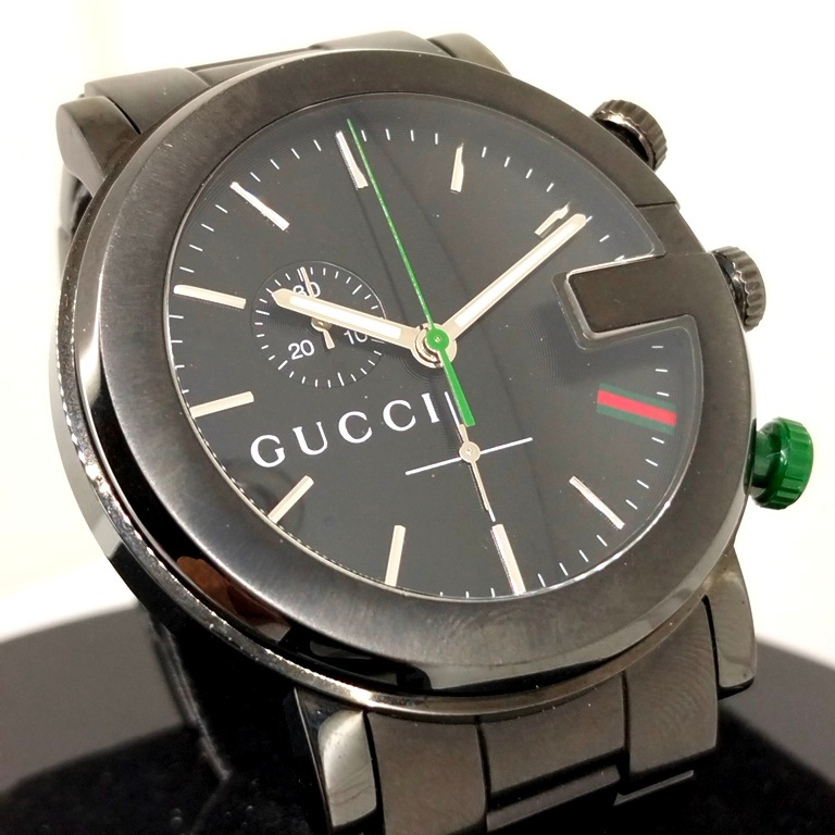 นาฬิกา Gucci 101M Timeless G Chrono ของแท้ มือสอง ราคา