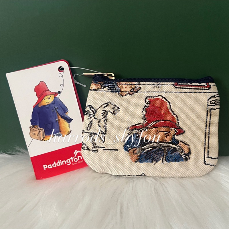 Paddington * พร้อมส่ง * Zip Coin Purse สีครีม ของแท้100% จากอังกฤษ
