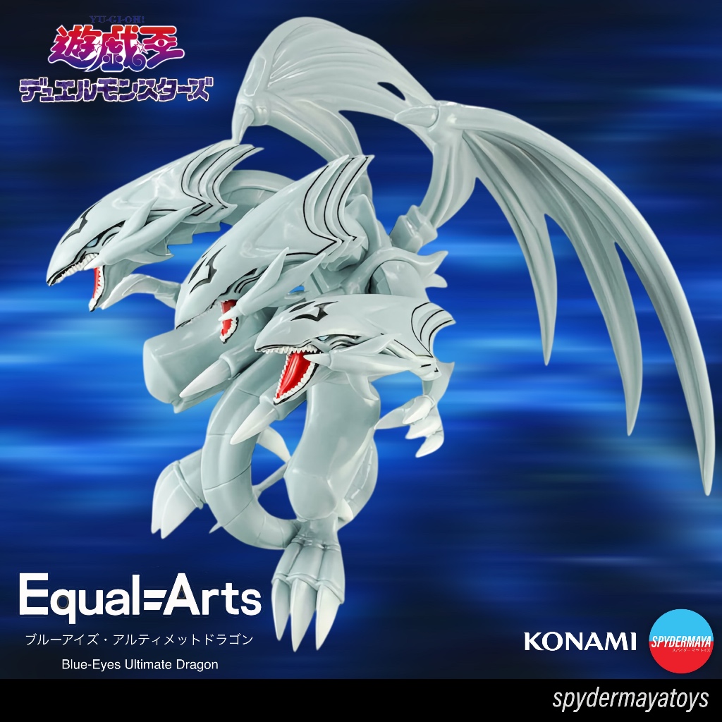 [พร้อมส่ง] ฟิกเกอร์ Blue-Eyes Ultimate Dragon Equal Arts - Yugioh - KONAMI