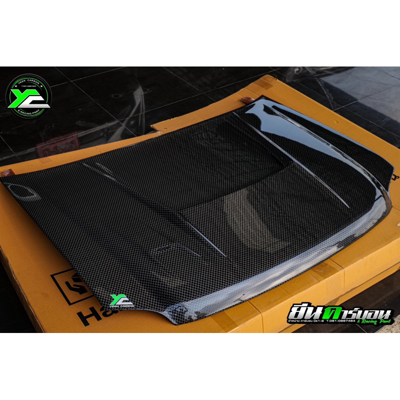 ฝาคาร์บอน ดีแม็คปี03-05 แบรนด์YC ลาย 2 และ F1