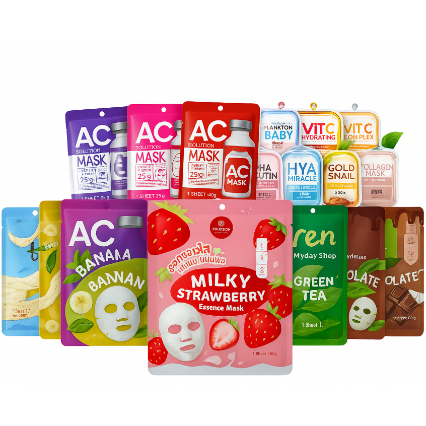 (1ซอง) รวมสูตร มาส์ก Precious skin