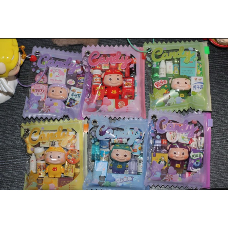 [พร้อมส่งในไทย🇹🇭] ซองใสพวงกุญแจ PVC สำหรับ ใส่ Arttoy บีน/เข็มกลัด✨