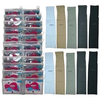 Socksy ปลอกแขนเกรดพรีเมี่ยมกัน UV 99% ผ้าไนลอน ขนาดฟรีไซส์ 💥ราคาถูกพร้อมส่ง