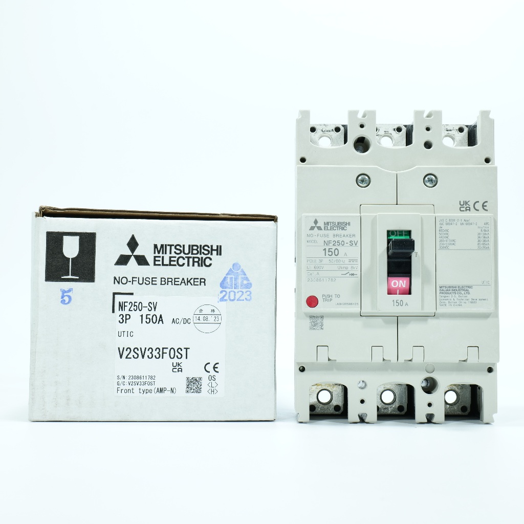 NF250-SV MITSUBISHI MCCB เบรคเกอร์ NF250SV MITSUBISHI NF250-SV 3P