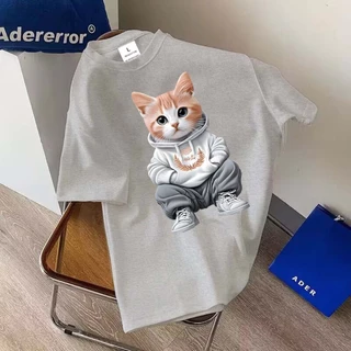 BK-1261-SHORT เสื้อยืดแขนสั้นพร้อมส่ง 10สี ลายมาใหม่ ขายดีตามเทรนต์ ลายน่ารัก สีสันสดใส่น่ารัก ใส่ได้ทั้งหญิงและชาย