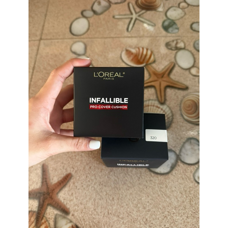 Loreal คุชชั่น (320) ตลับจริง ไม่เคยแกะใช้แต่รีฟิล