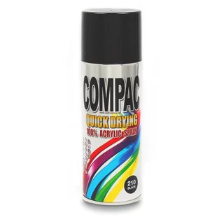 สีสเปรย์อะครีลิค 100% สีสเปรย์ COMPAC 400 ml. พิเศษ แห้งเร็ว เเบบเงา เเบบด้าน