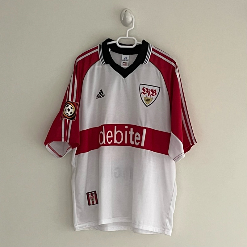 [Used] Adidas x VFB Stuttgart 1999 Home Football Shirt sz.XL