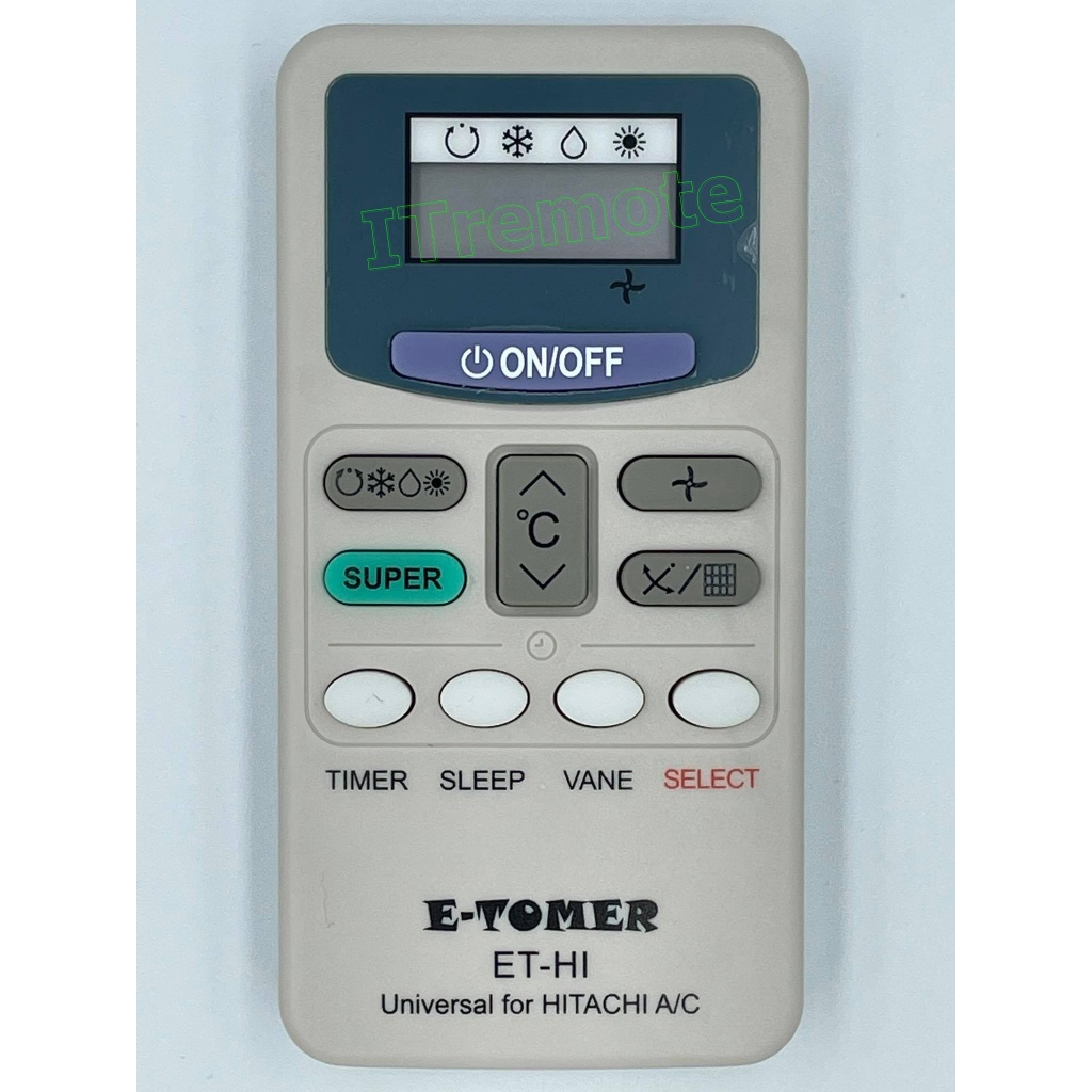 รีโมทแอร์ Hitachi รุ่น H2