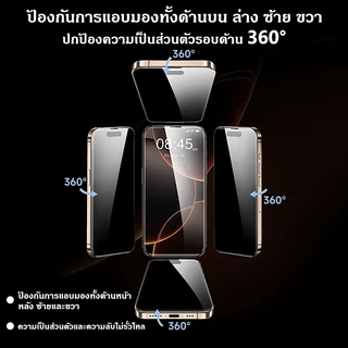 ฟิล์มกระจกนิรภัยป้องกันการระเบิด iPhone ESDฟิล์มนิรภัย 11 15 14 12 Pro Max 13/11 pro max XS/Max/XR/XS กระจกกันรอยแบบเต็ม