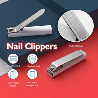 Xiaomi Mijia Nail Clipper กรรไกรตัดเล็บ เก็บเศษเล็บ สแตนเลสอย่างดีไม่เป็นสนิม ตัดเรียบ ไร้สนิม