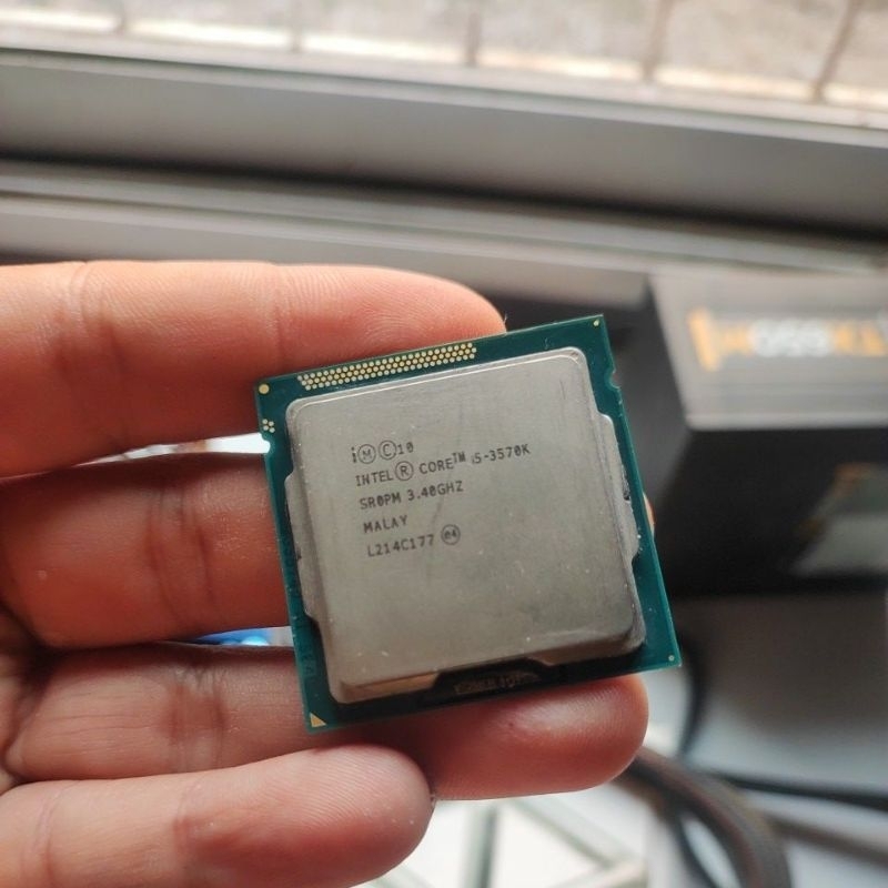 intel coi5 3570k  มือสอง สภาพดีใช้งานอุณหภูมิปกติ