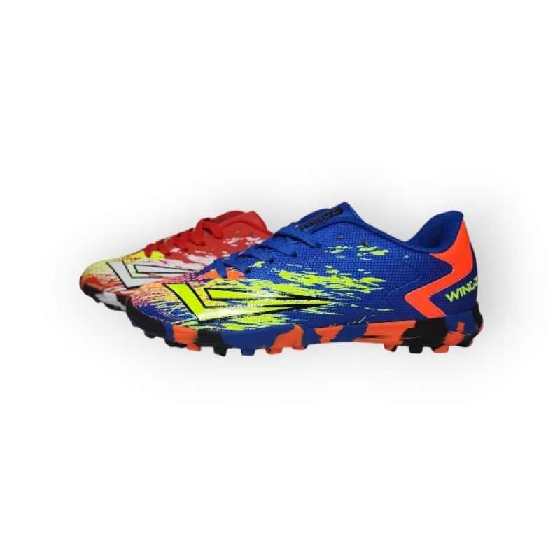 สินค้าลิขสิทธิ์[ของแท้ 100%]รองเท้าฟุตบอลร้อยปุ่ม WINGZ(38-45)  WZ3712-1,WZ3712-2
