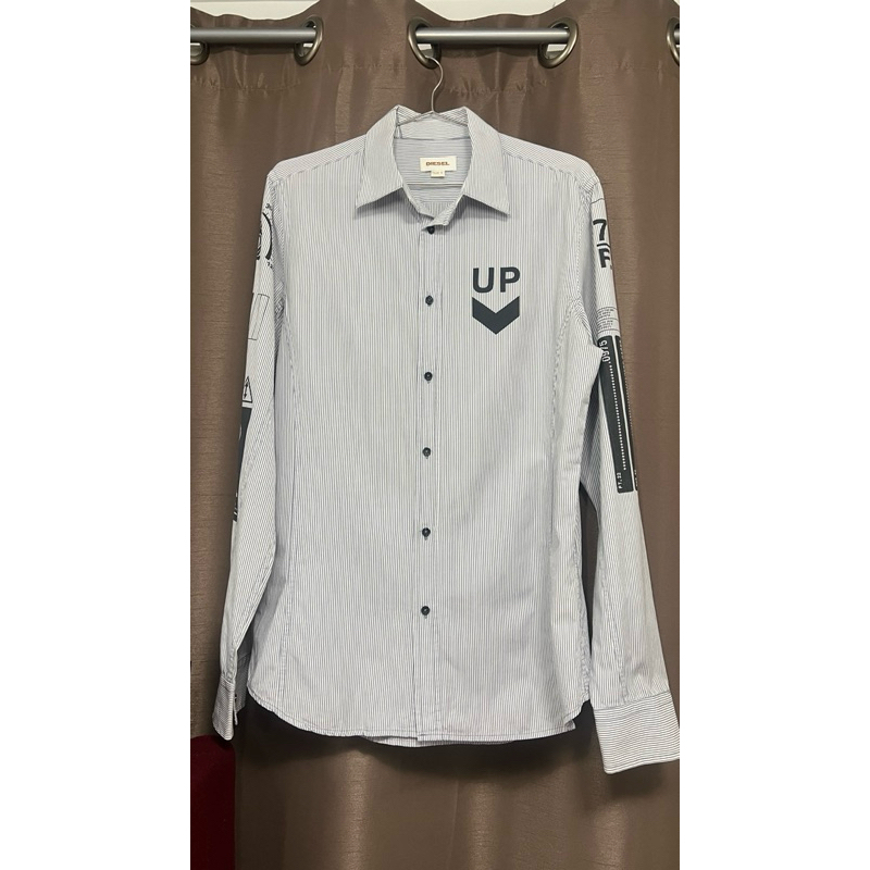 พร้อมส่ง* เสื้อเชิ้ต Diesel แบรนด์ดังของแท้เจ้าของใช้เอง
