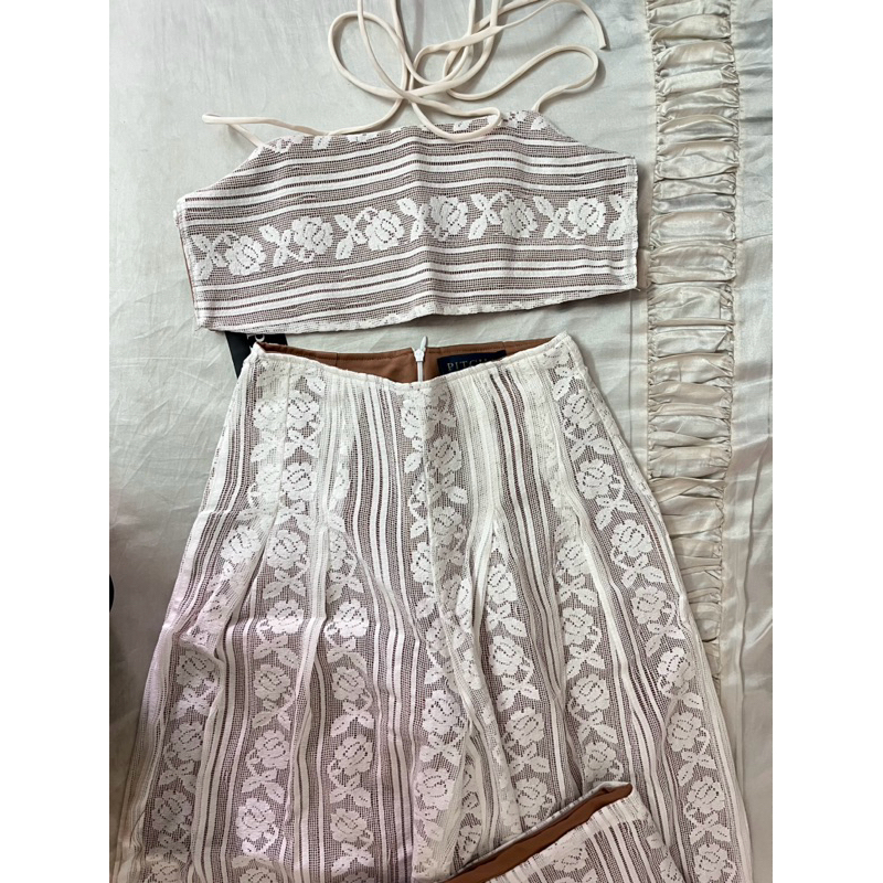 ตำหนิ pitcha *size s *new เซ็ตลูกไม้