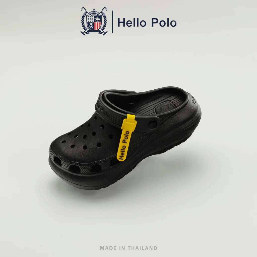 รองเท้าแตะมีรู ส้นตึก Hello Polo รุ่น HP8052 thumbnail 6