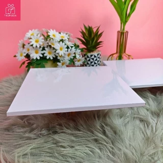ฐานรองเค้ก 1 ปอนด์ พรีเมี่ยม (ลูกฟูก) ฐานรองแบบหนา