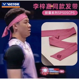 🆕️(พร้อมส่ง) ผ้าผูกศรีษะ Victor 🩷 Li Zijia (LZJ) Collection สินค้ารับประกันของแท้ 💯%