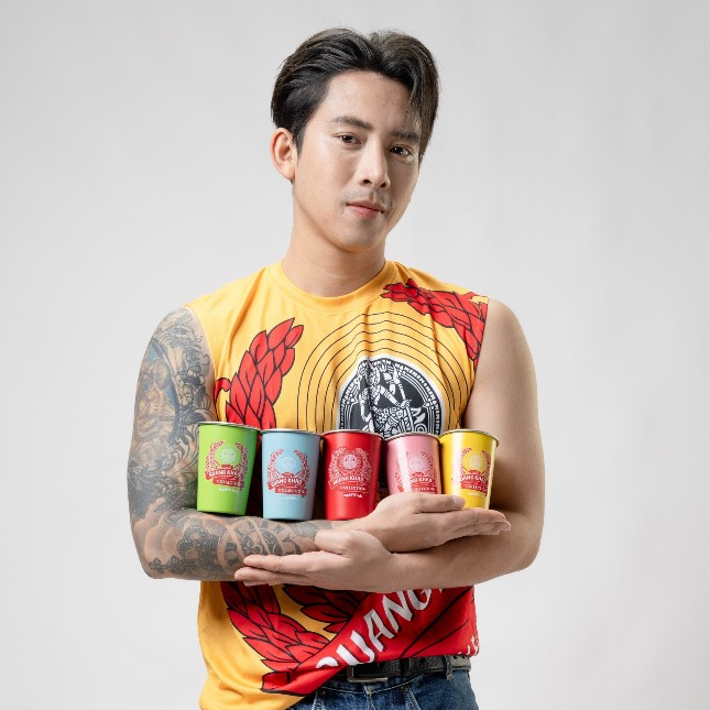 แก้วรวงข้าว จิบหล่อๆ