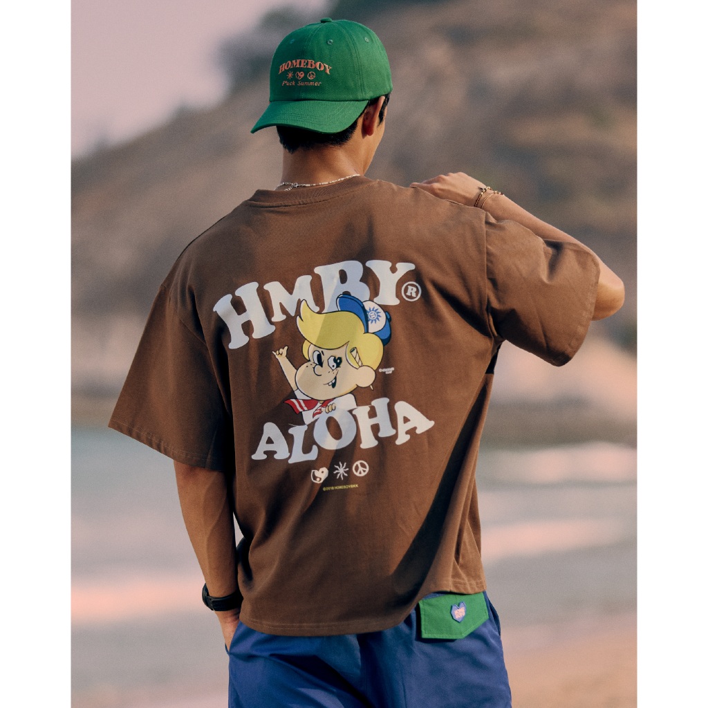 ❗️[ส่งเร็ว กทม. 1 วัน]❗️HOMEBOY เสื้อยืด UNISEX รุ่น HB.MAX.ALOHA