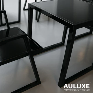 ผงสีพาวเดอร์โค้ท Super Mirror Black (Hi-Gloss) สีดำเงากระจก (ไฮกลอส) แบ่งขาย 1 กก. สำหรับงานพ่นเคลือบโลหะ