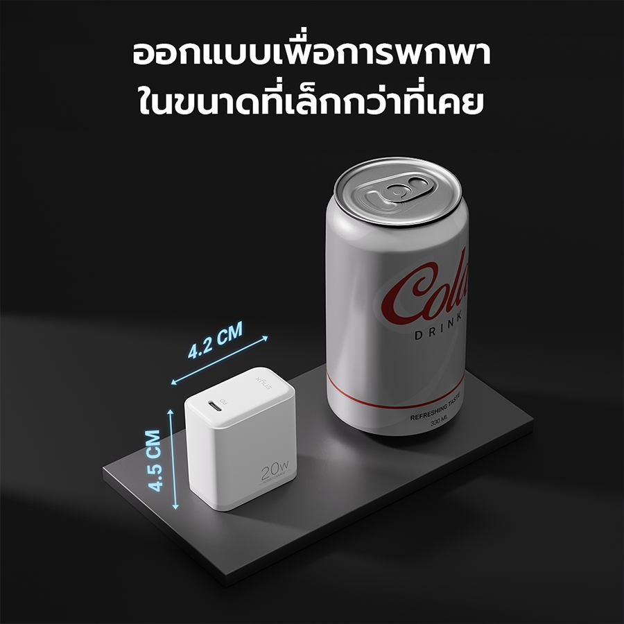 ENYX ชุดชาร์จ PD 20W S3X ที่ชาร์จ USB-C Fast Charger อะแดปเตอร์ สำหรับ iPhone 16 IP15 IP14 Samsung - ภาพย่อย 5