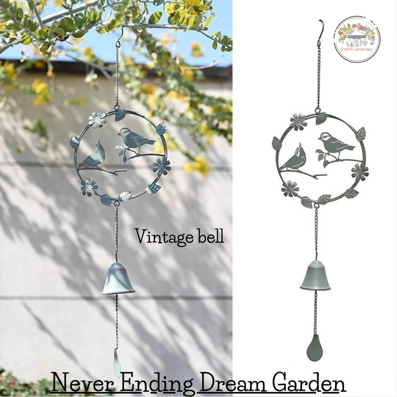 Vintage English style bell ระฆังวินเทจสไตล์อังกฤษ เหมาะสำหรับตกแต่งสวน